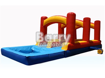 Water Slides For Adults Inflatable Slip And Slide With Pool China Manufacturer BY-SNS-016